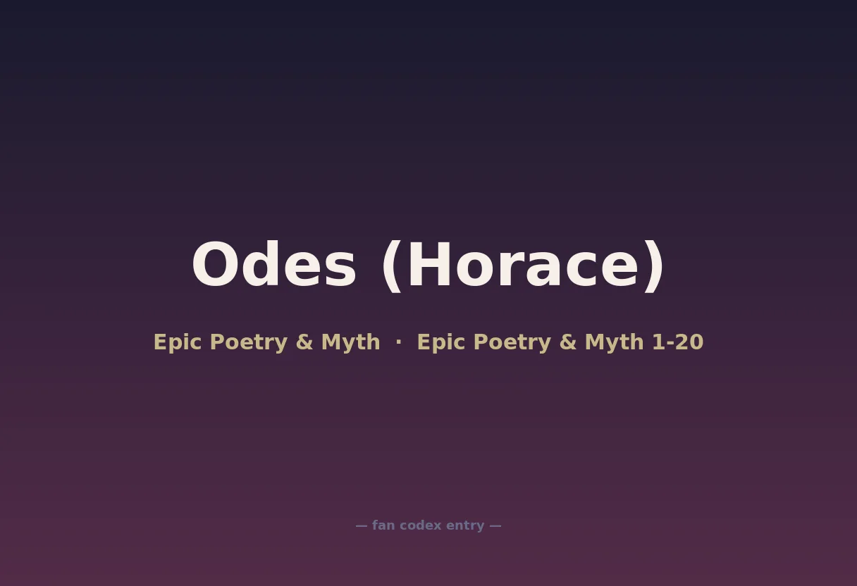 Odes (Horace)