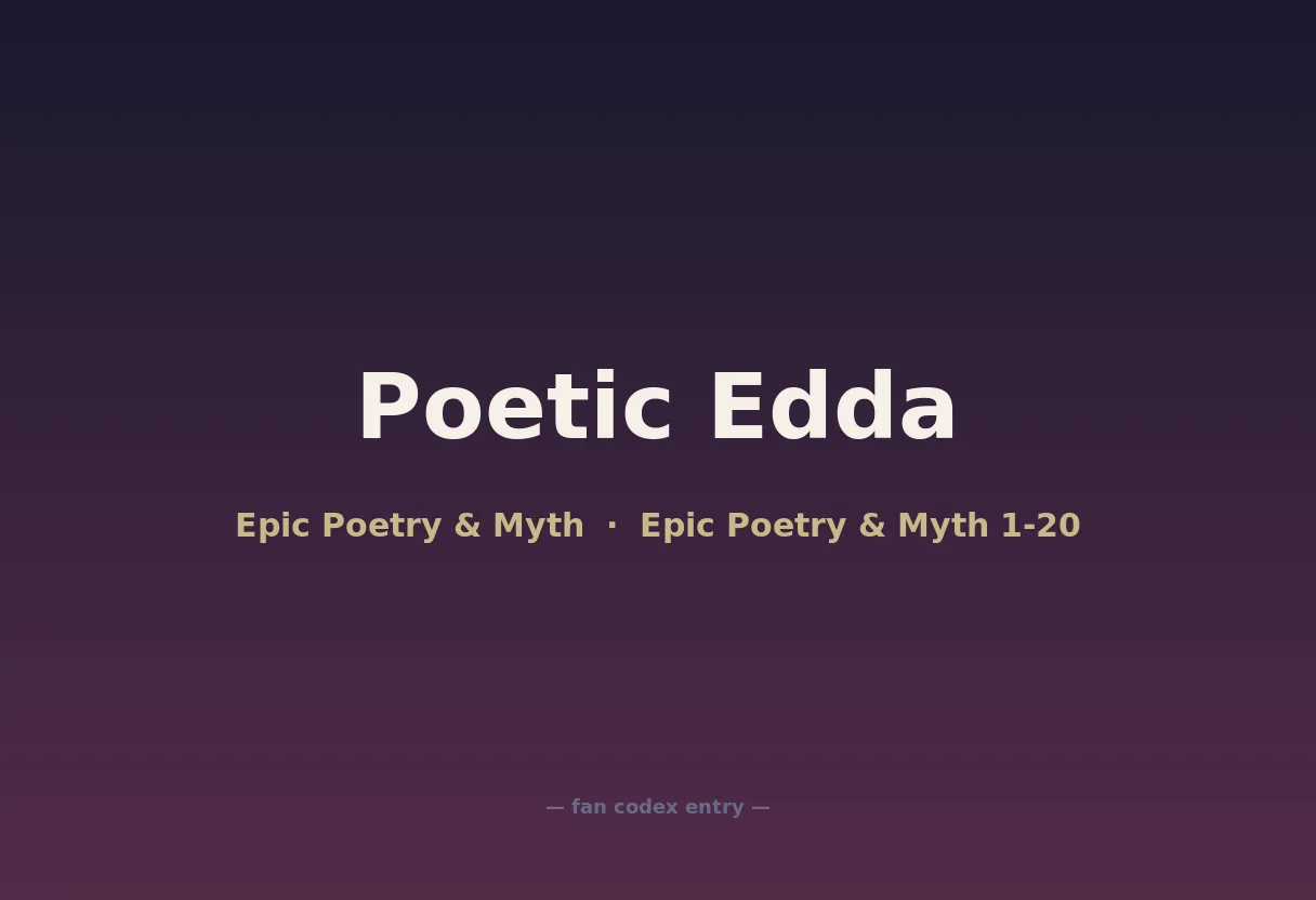 Poetic Edda